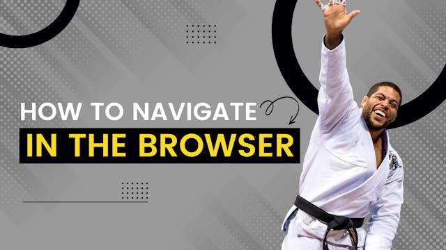 How to navigate in the Browser