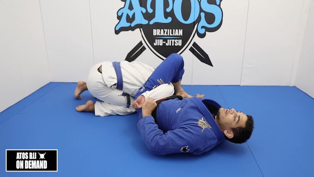 Omoplata Partindo da Guarda Aranha