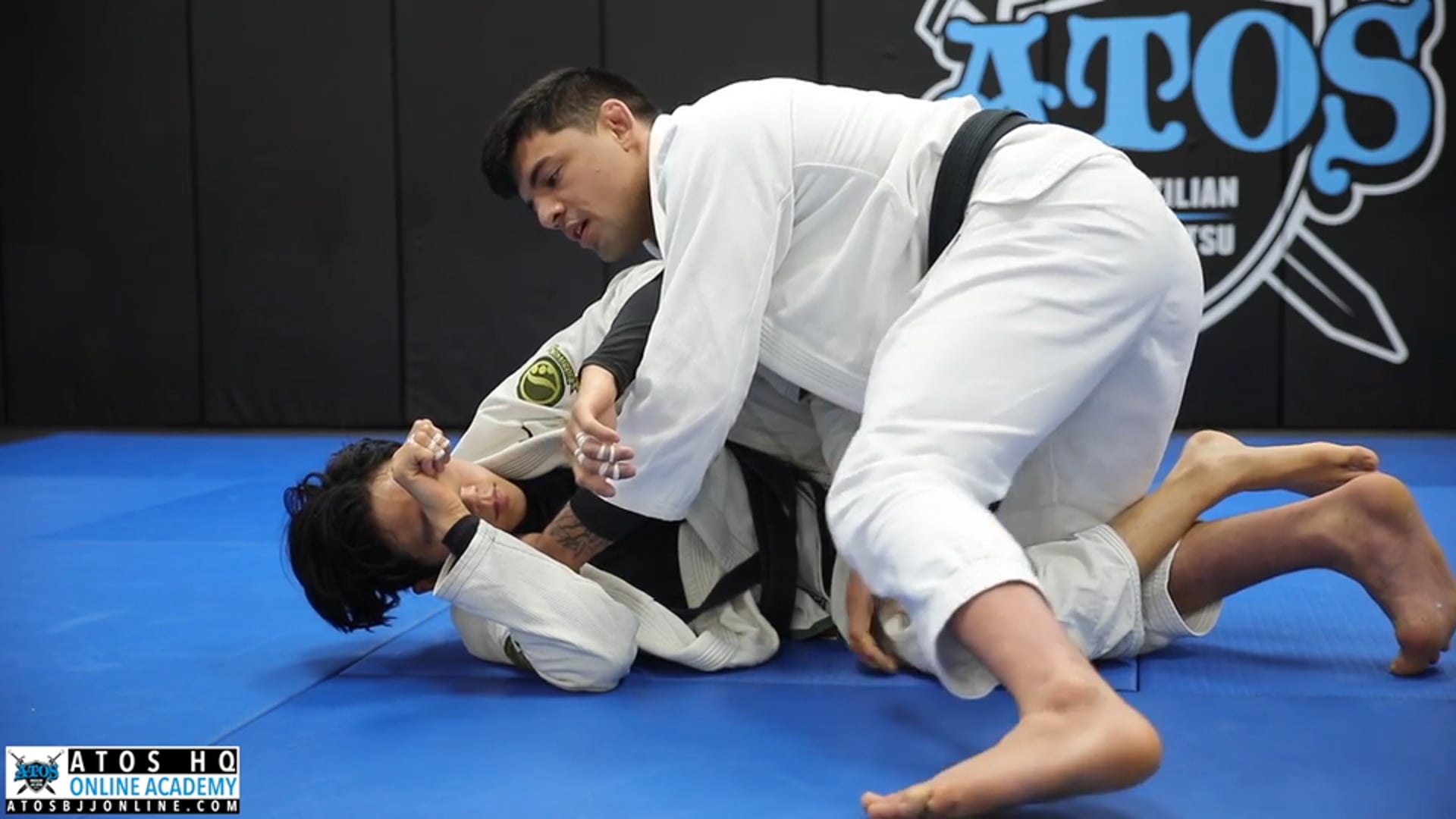 Crazy Dog Pass - The Weave Pass From Half Guard 