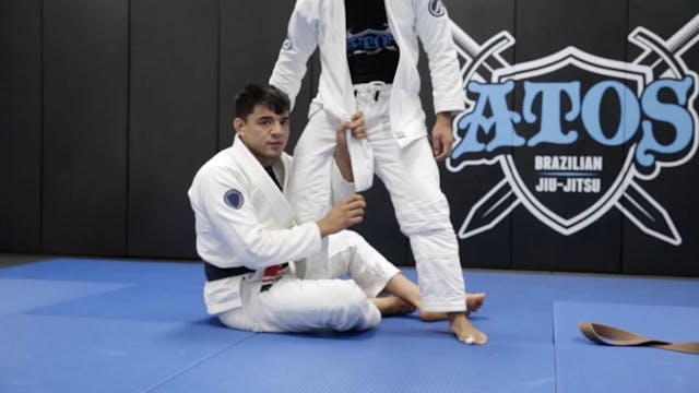 Sit Up Single Leg Sweep Using The Lap...