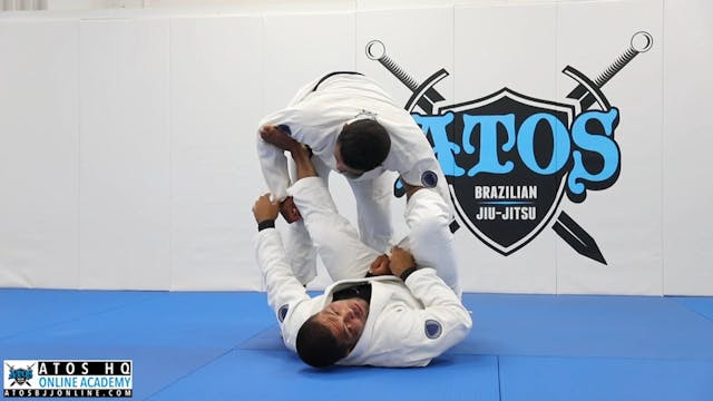 Omoplata From Spider Lasso Guard