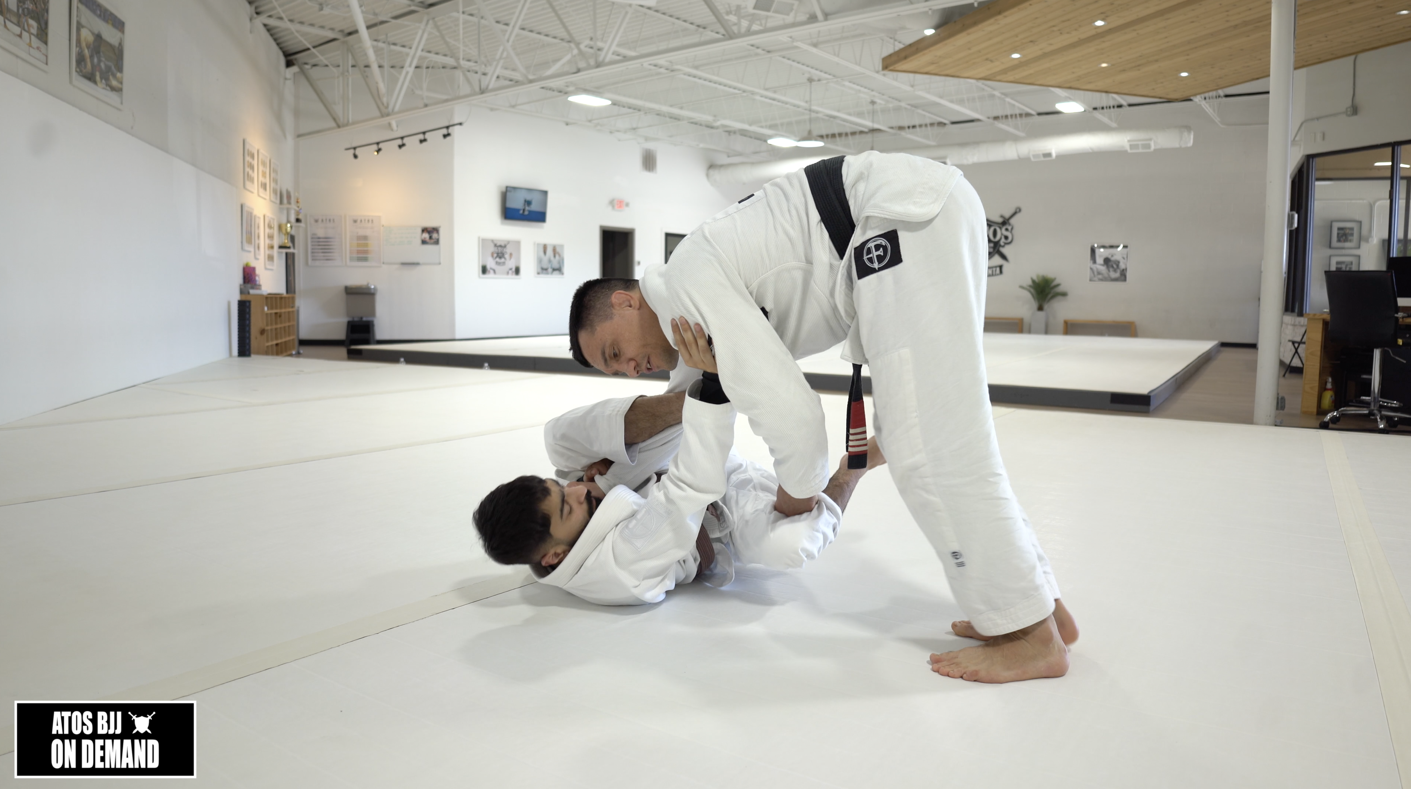 Leg Drag From Shallow Lasso - Bruno Frazatto - Atos BJJ OnDemand