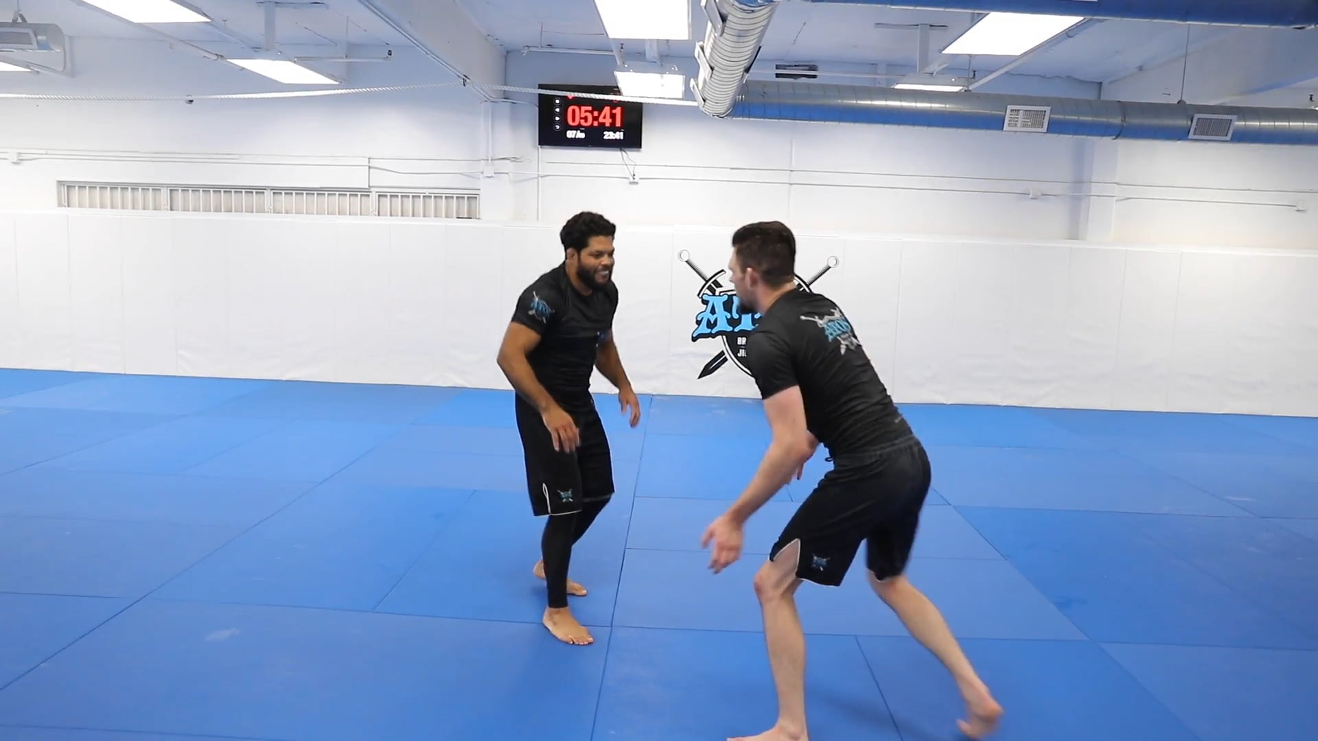 Galvao Rolling With One Of His Tough Brown Belts Justin Pierce