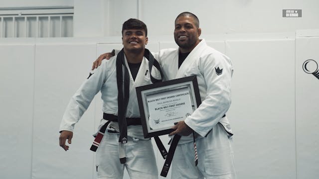 Raul Basilio Black Belt 1st Degree Pr...