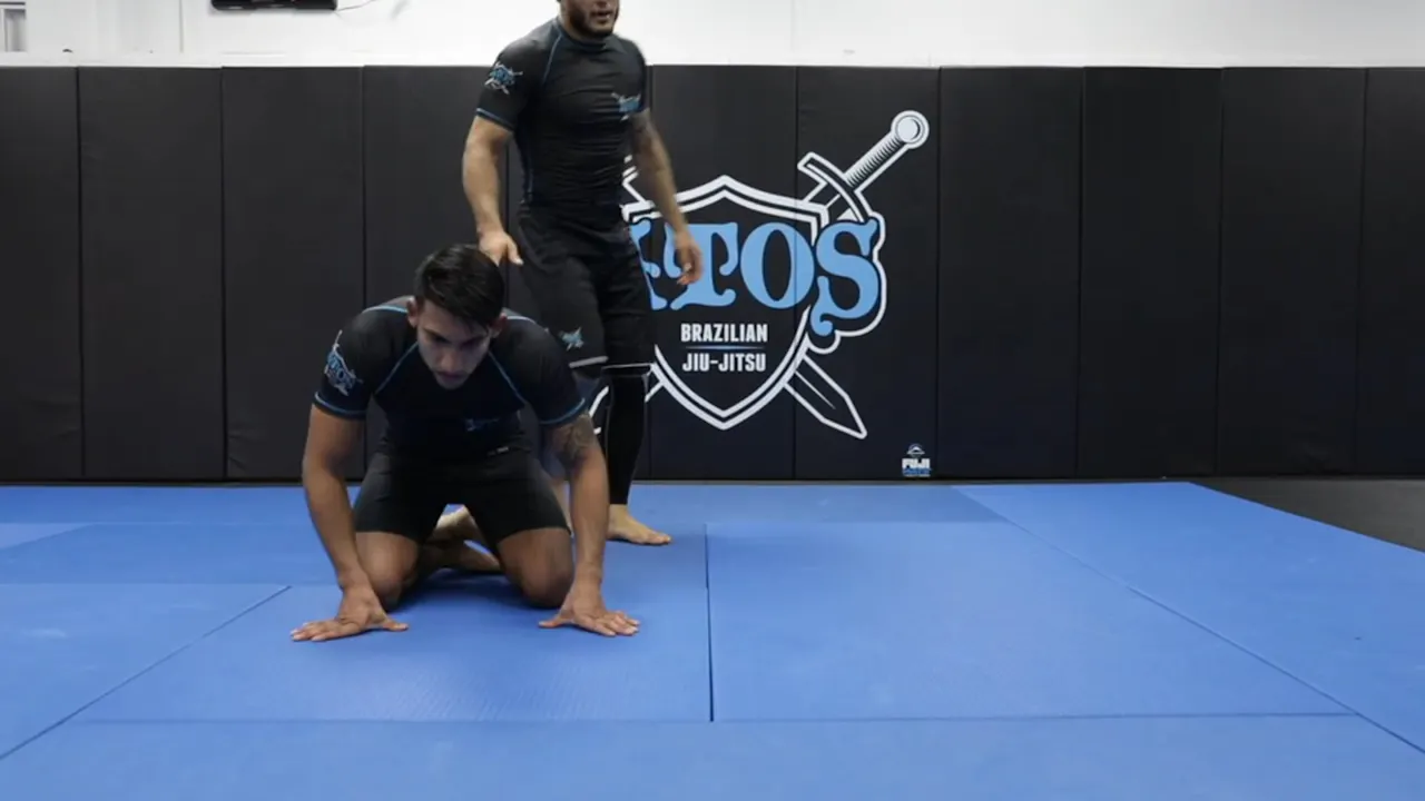 Sweeping From the One Leg X Guard - Lucas Barbosa - Atos BJJ OnDemand