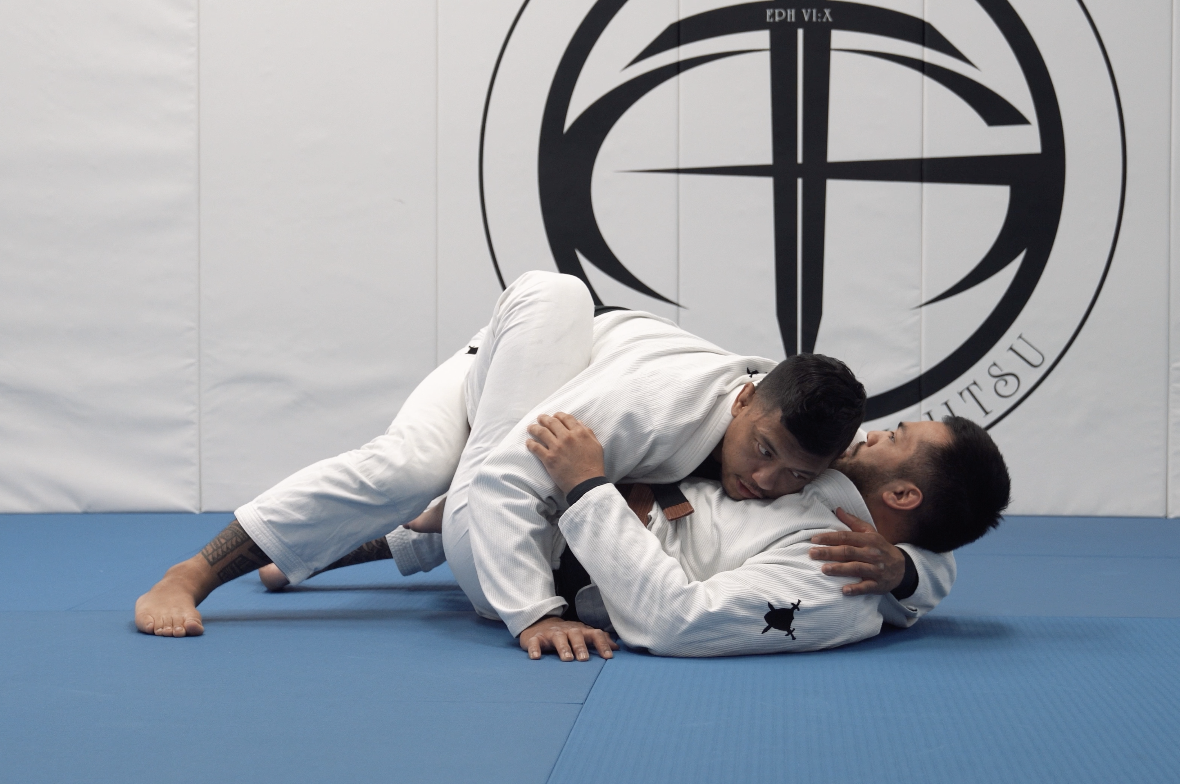 Passing Half Guard Butterfly