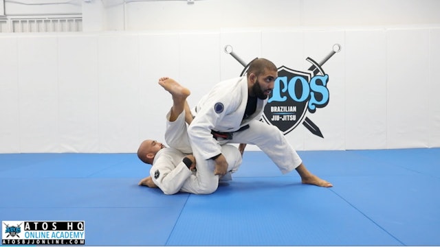 50/50 Escape to Pass and Back Take + Knee Bar