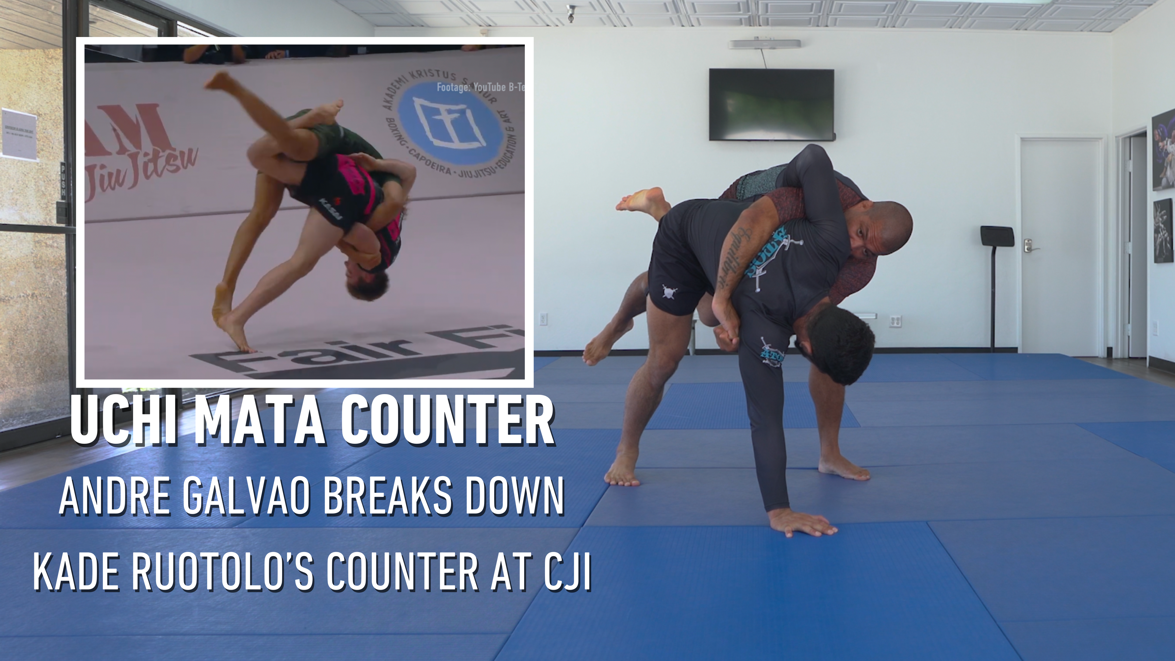 Andre Galvao Breaks Down Kade Ruotolo’s Uchi Mata Counter At CJI – Learn It Now!