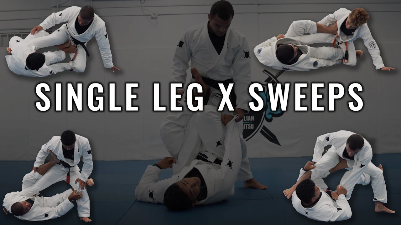 Random Leg Sweep Single Leg X Sweeps - Atos BJJ OnDemand