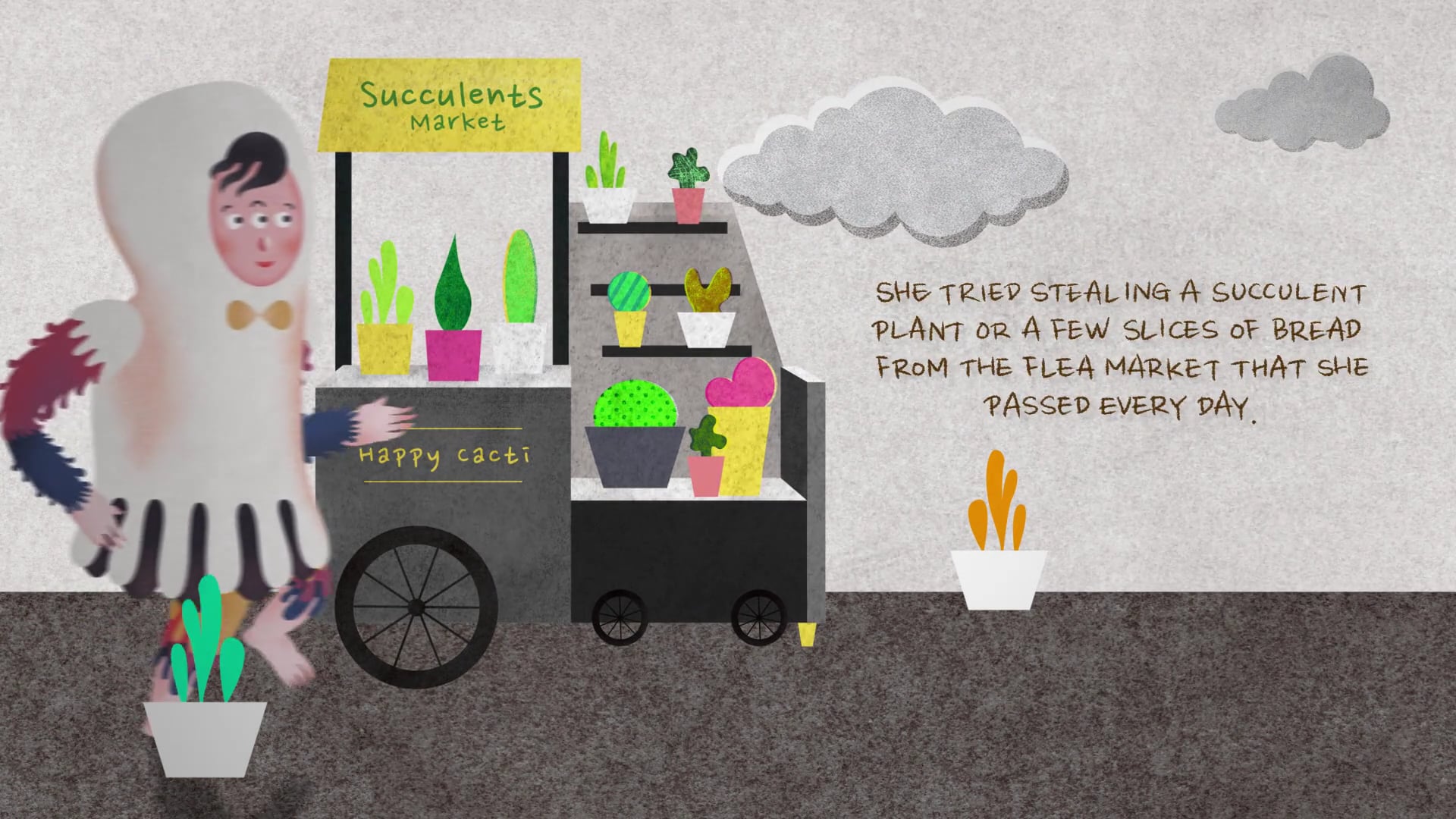 When a Peeping Tom met a Kleptomaniac