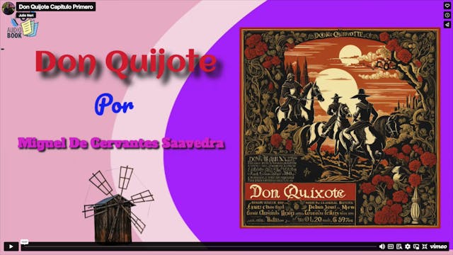 Don Quijote 1 Audiolibro por Miguel de Cervantes Saavedra Capitulo primero