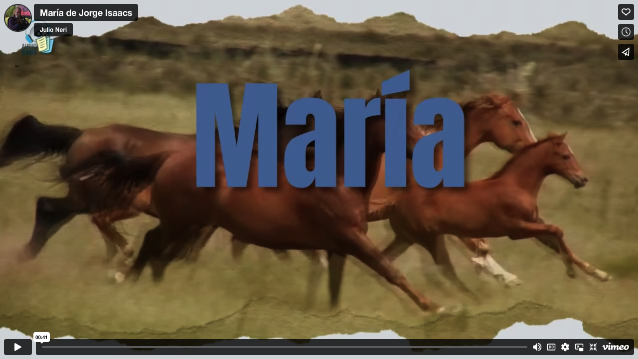 Maria Audiolibro de Jorge Isaacs