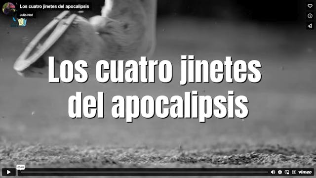 Los cuatro jinetes del apocalipsis Audiolibro de Vicente Blasco Ibáñez