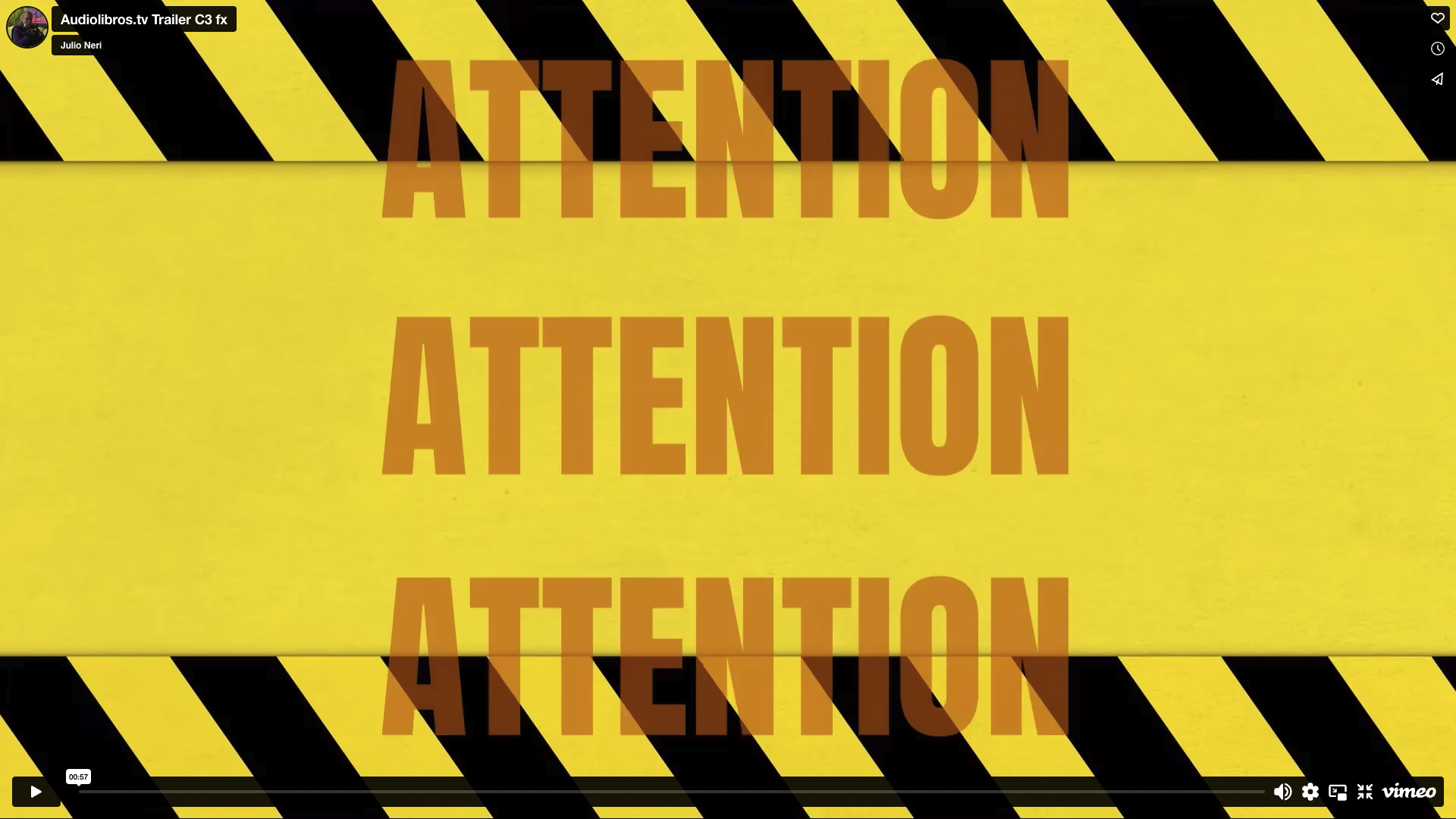 Audiolibros.TV Trailer C3