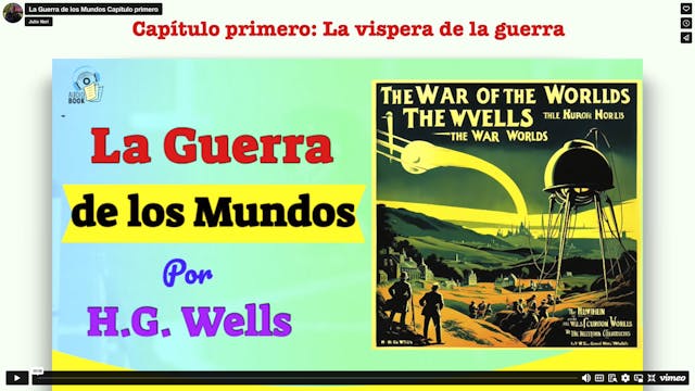 La Guerra de los Mundos: Audiolibre Capitulo 1 La Vispera de la guerra