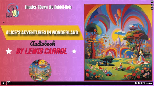 Alice's Adventures in Wonderland AudioBook by Lewis Carroll Chapter 1