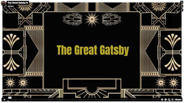 The Great Gatsby by F. Scott Fitzgerald (Credits for the Audiobook)