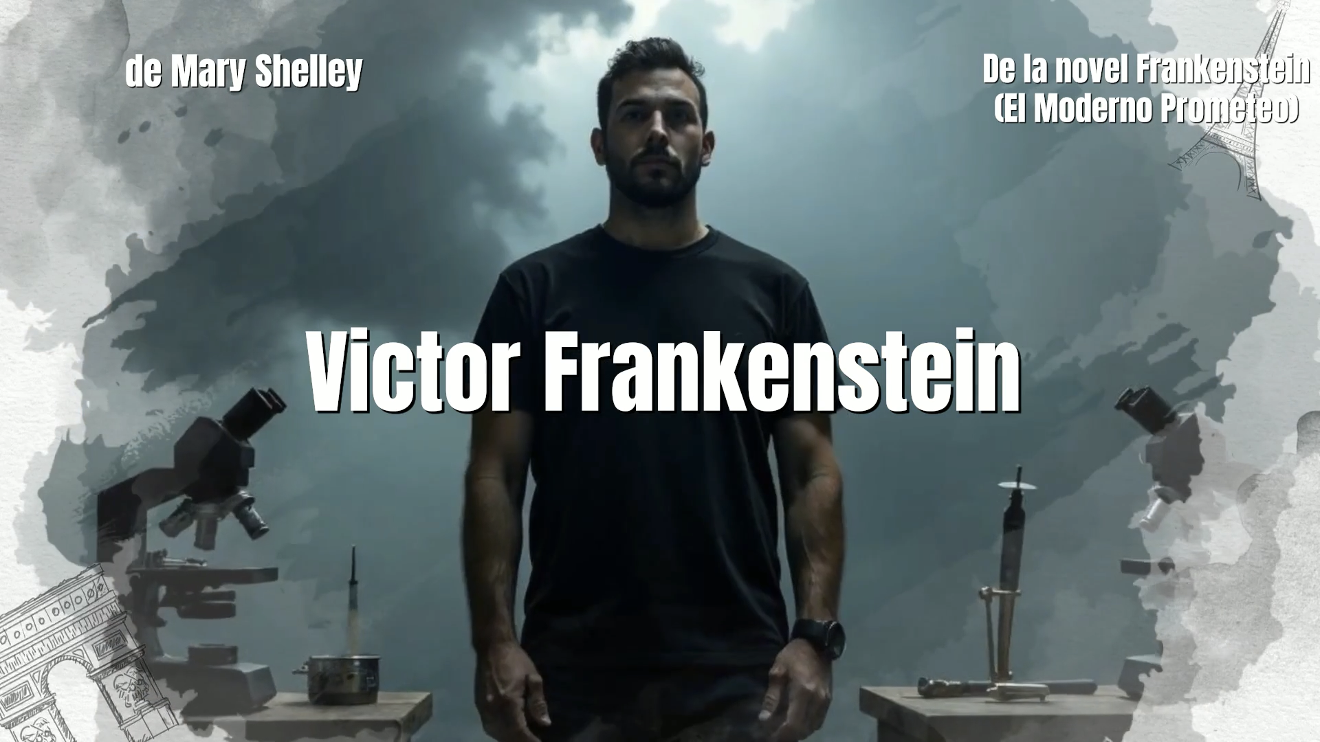 El Dr. Victor Frankenstein, protagonista de Frankenstein de Mary Shelley