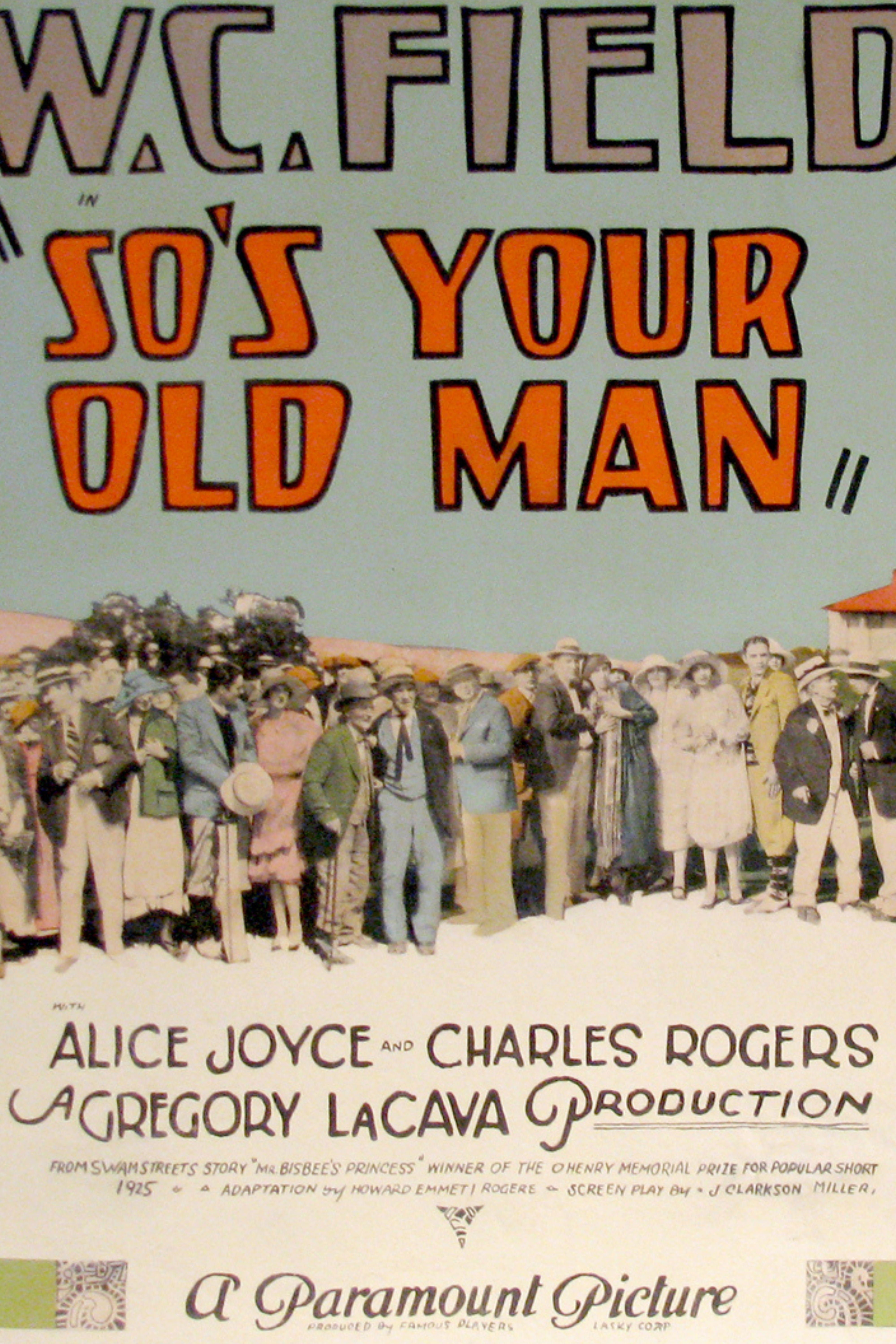 So’s Your Old Man (1926)