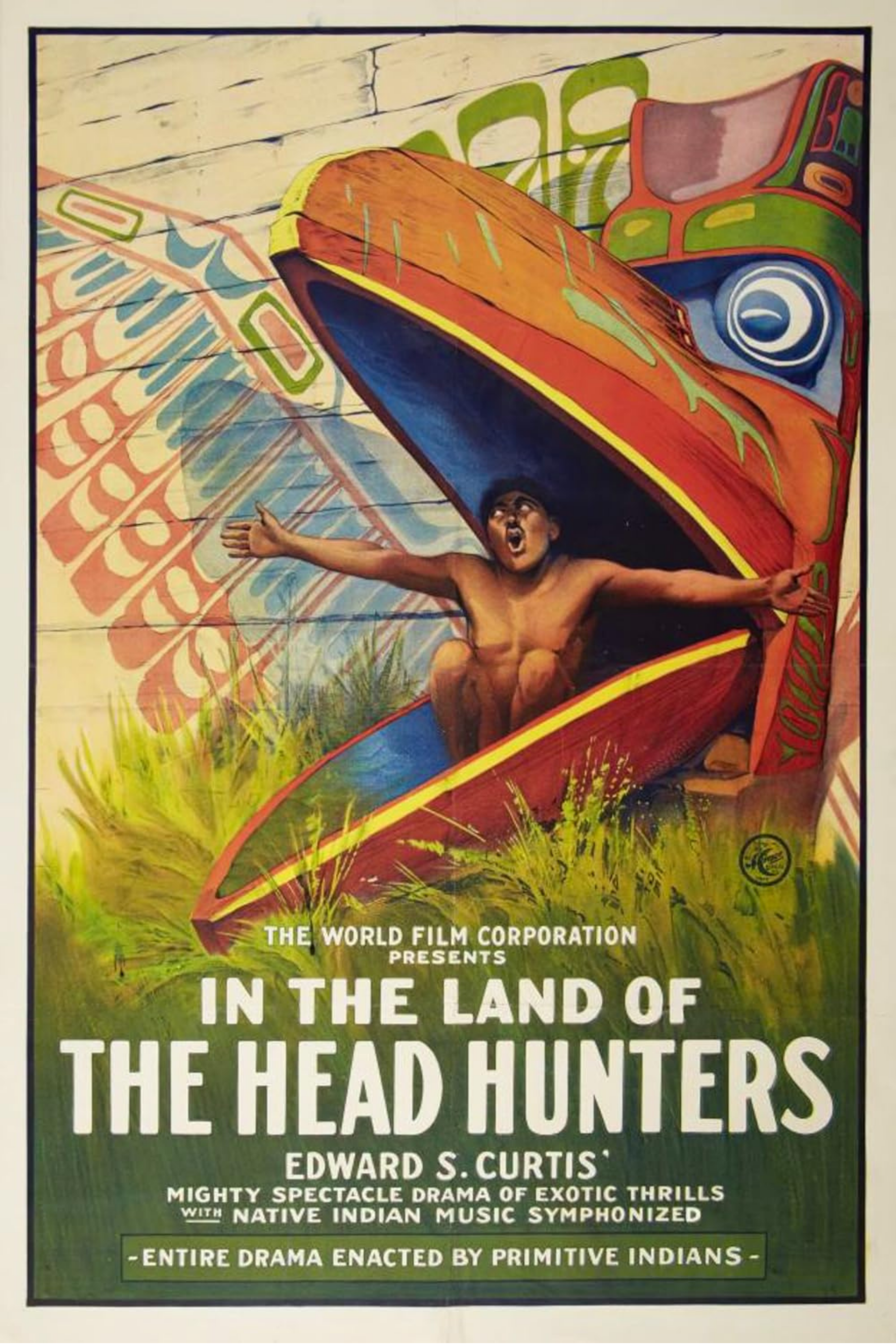 In the Land of the Head Hunters (1914)