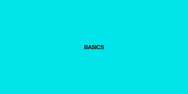 S17 E2: Basics