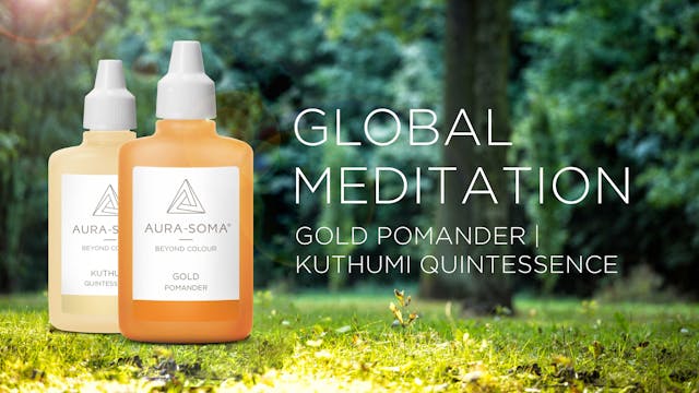 43. Global Meditation | Gold Pomander...