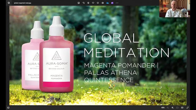 63. Global Meditation | Magenta Poman...