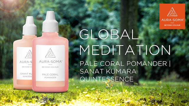 24. Global Meditation | Pale Coral Pomander | Sanat Kumara Quintessence