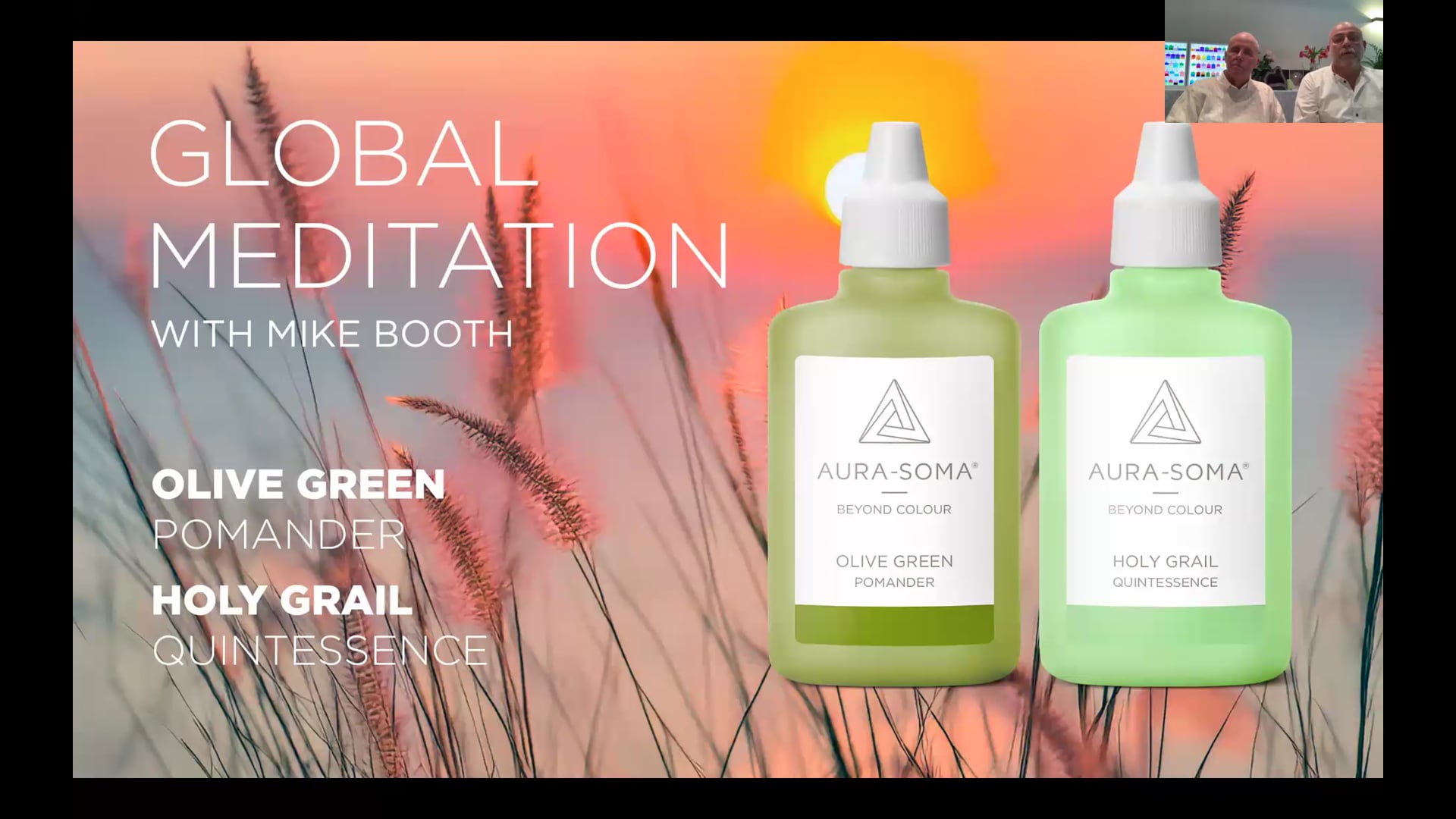 70. Global Meditation Olive Green Pomander & Holy Grail Quintessence