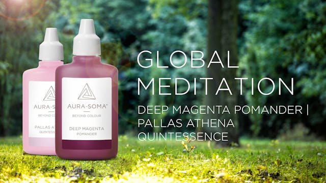 53. Global meditation - Deep Magenta ...