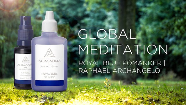 50. Global Meditation | Royal Blue Po...