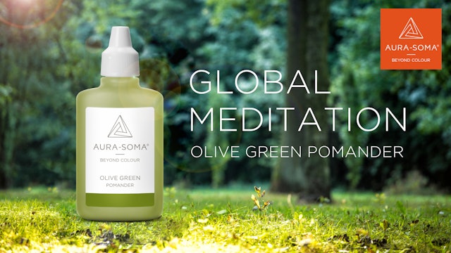 19. Global Meditation | Olive Green Pomander 