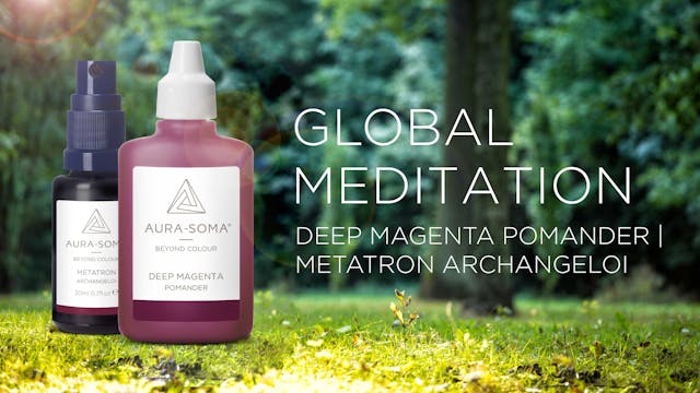 48. Global Meditation | Deep Magenta ...
