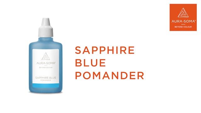 The Sapphire Blue Pomander