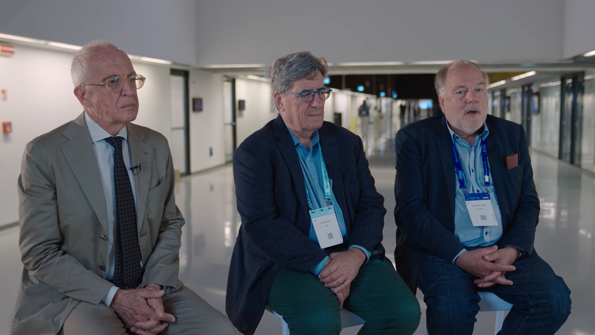 Professor Michael Nauck, Professor Steven Kahn & Professor Stefano Del Prato