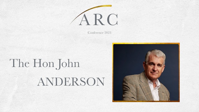 The Hon John Anderson | ARC 2023