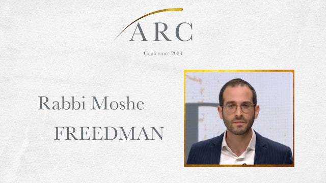 Rabbi Moshe Freedman | ARC 2023