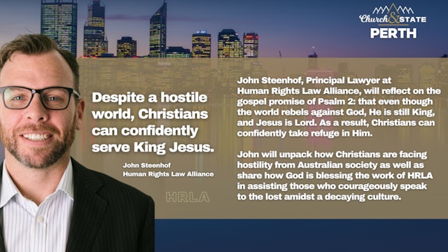 Confidence in King Jesus | John Steenhof