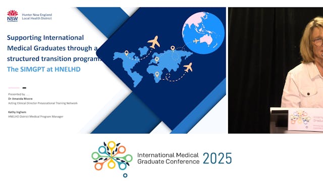 Stream 3 - Oral Presentation: Amanda Moore and Kathy Ingham