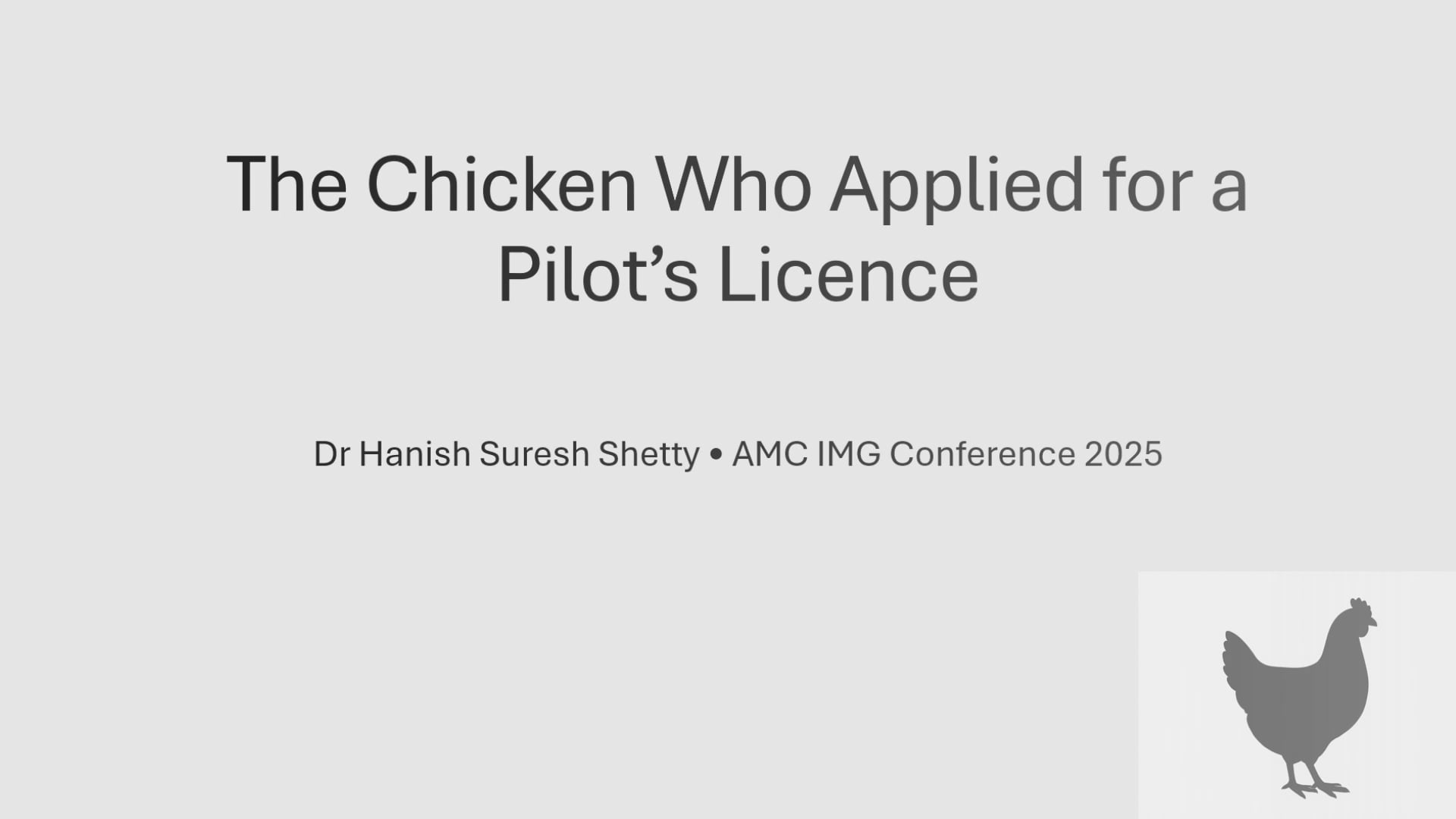 Stream 3 - Rounds Reimagined: Hanish Suresh Shetty