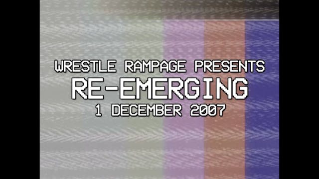 2007 EPW-A Re-Emerging