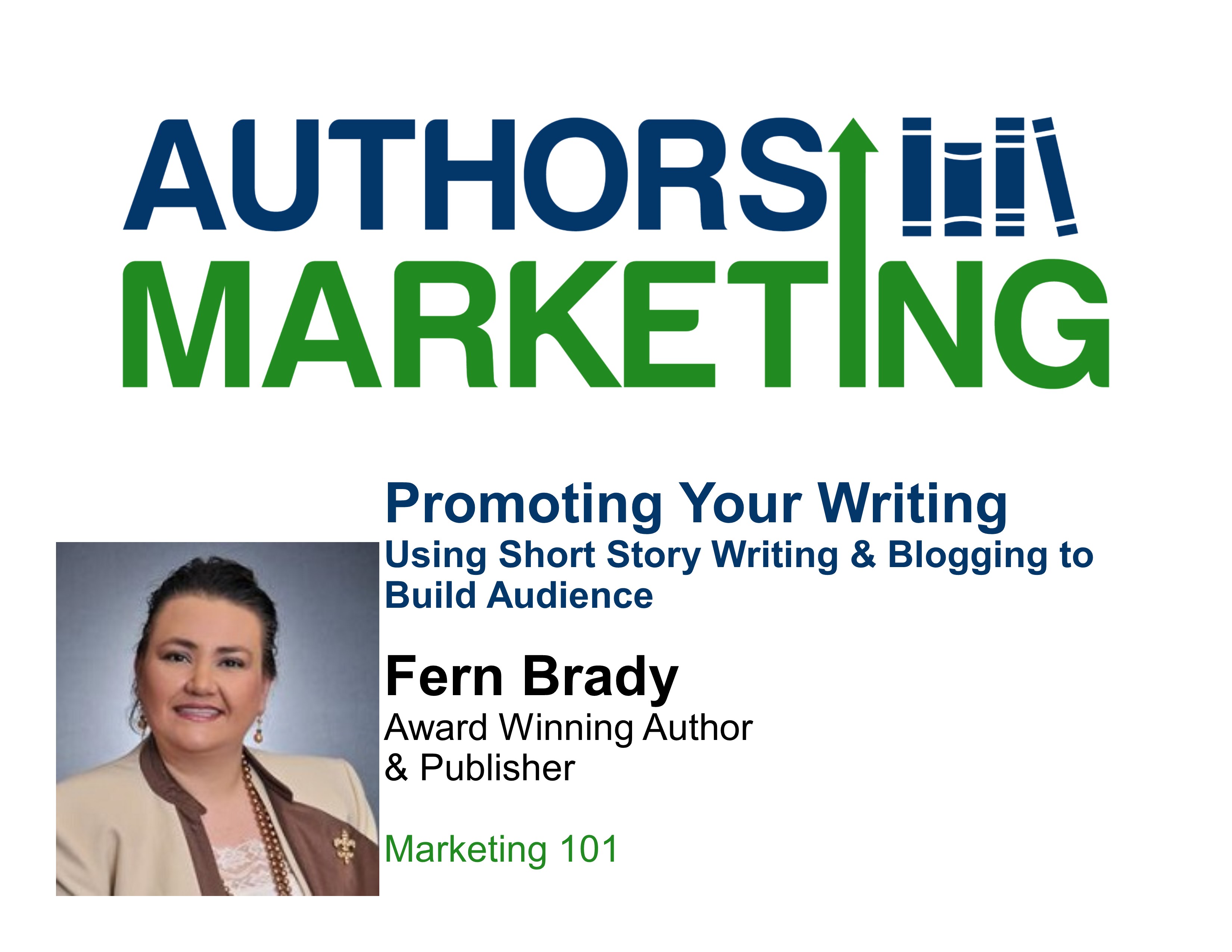 Promoting Your Writing /Fern_Brady