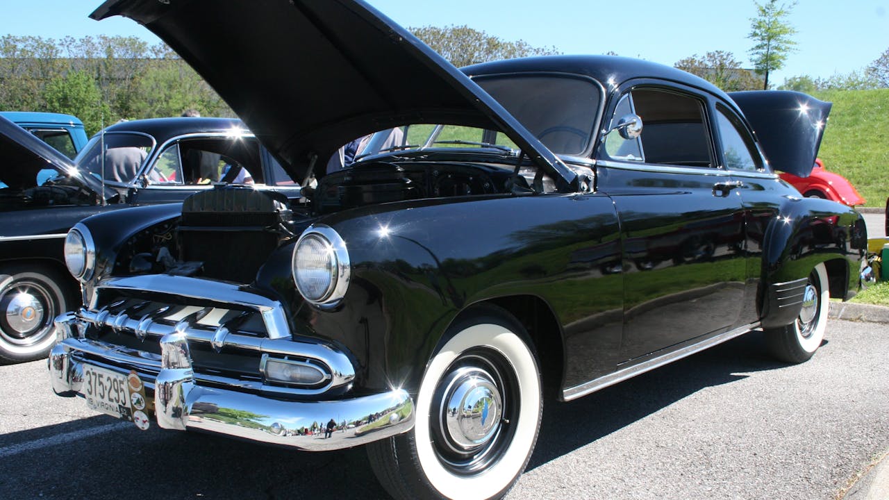 50 and 52 Chevrolet Coupes