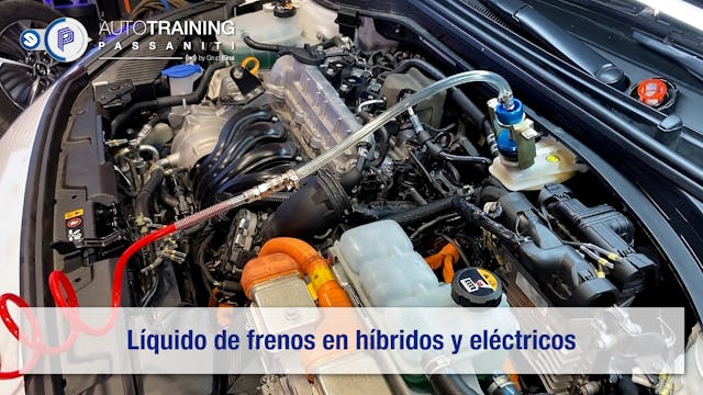 Sustitución de líquido de frenos en PHEV y EV