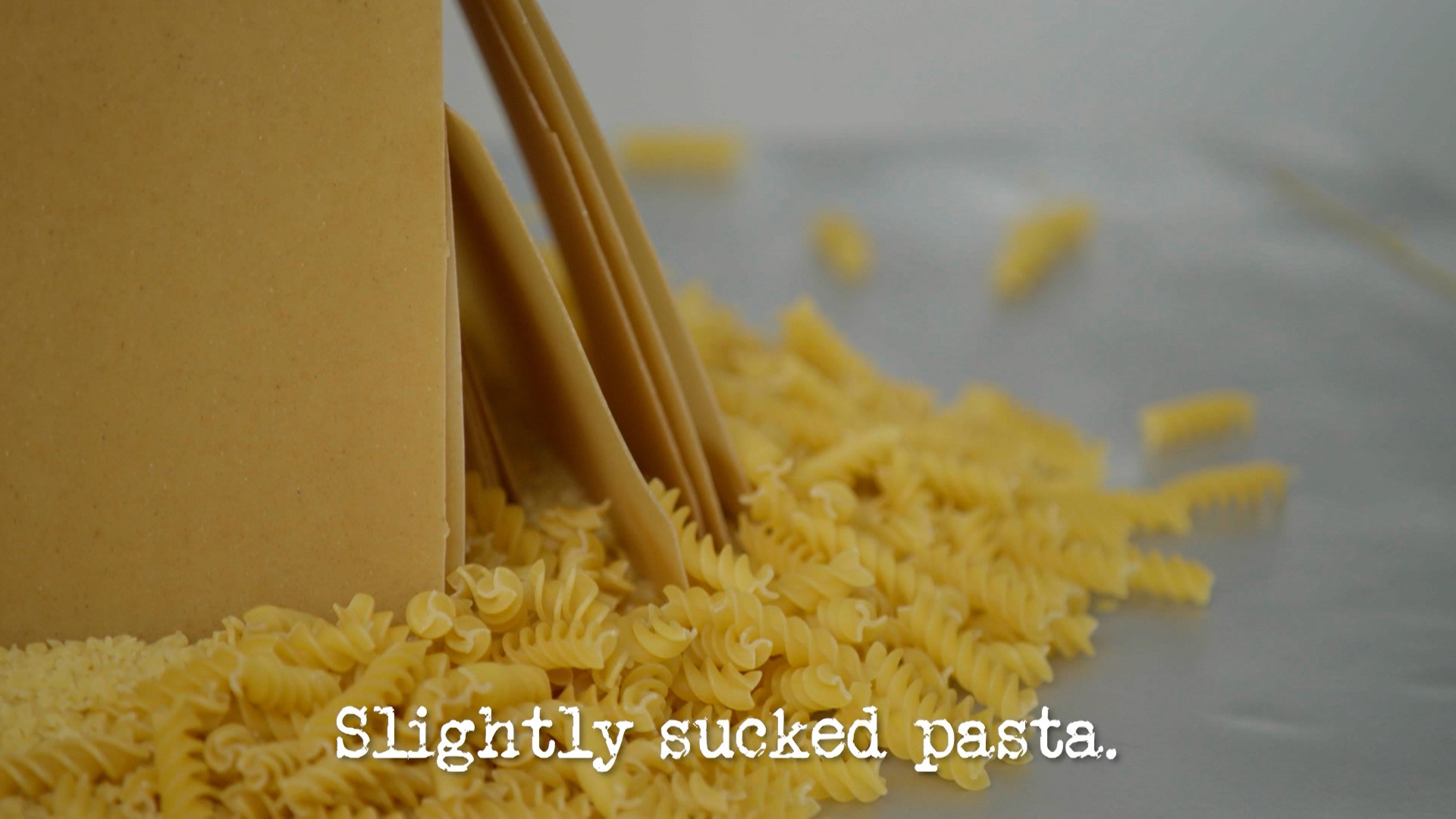 Season 5, Ep 2 - 'Slightly sucked pasta.'