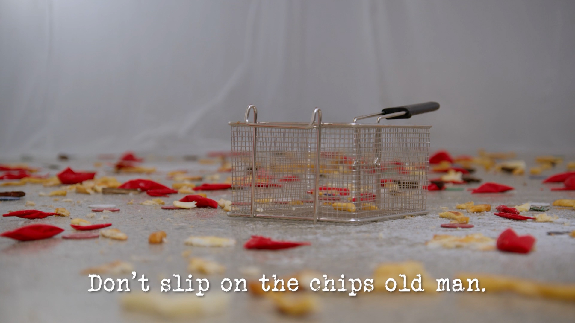 Ep 1 - 'Don't slip on the chips old man.'