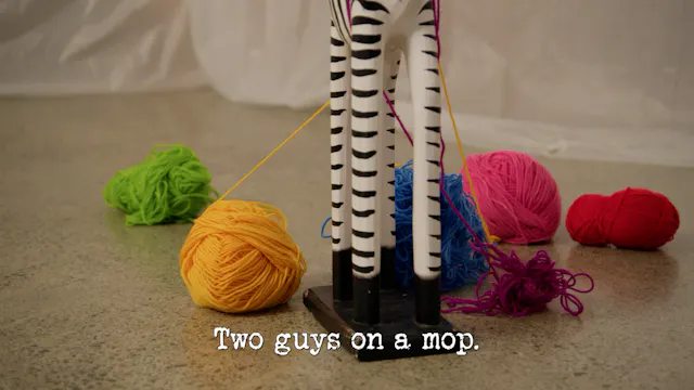 Season 6, Ep 5 - 'Two guys on a mop.'