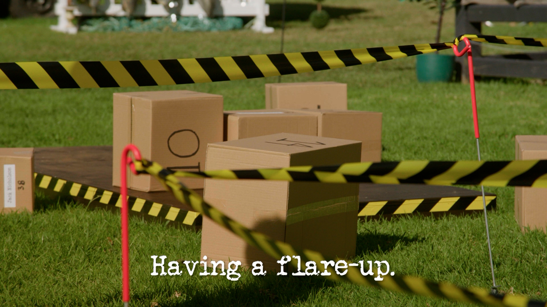 Season 5, Ep 4 - 'Having a flare-up.'