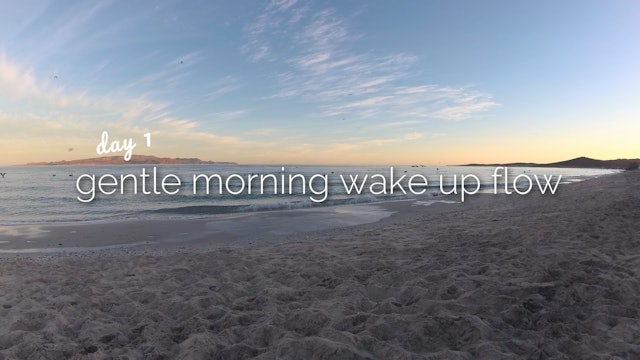 Day 1 | Gentle Morning Wake Up Flow | 30 Day Morning Yoga Journey