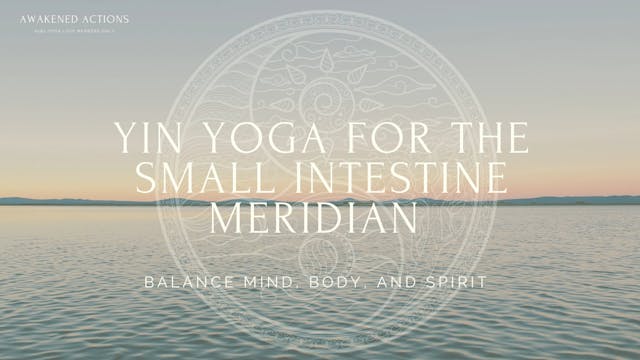 Yin Yoga for the Small Intestine Meridian